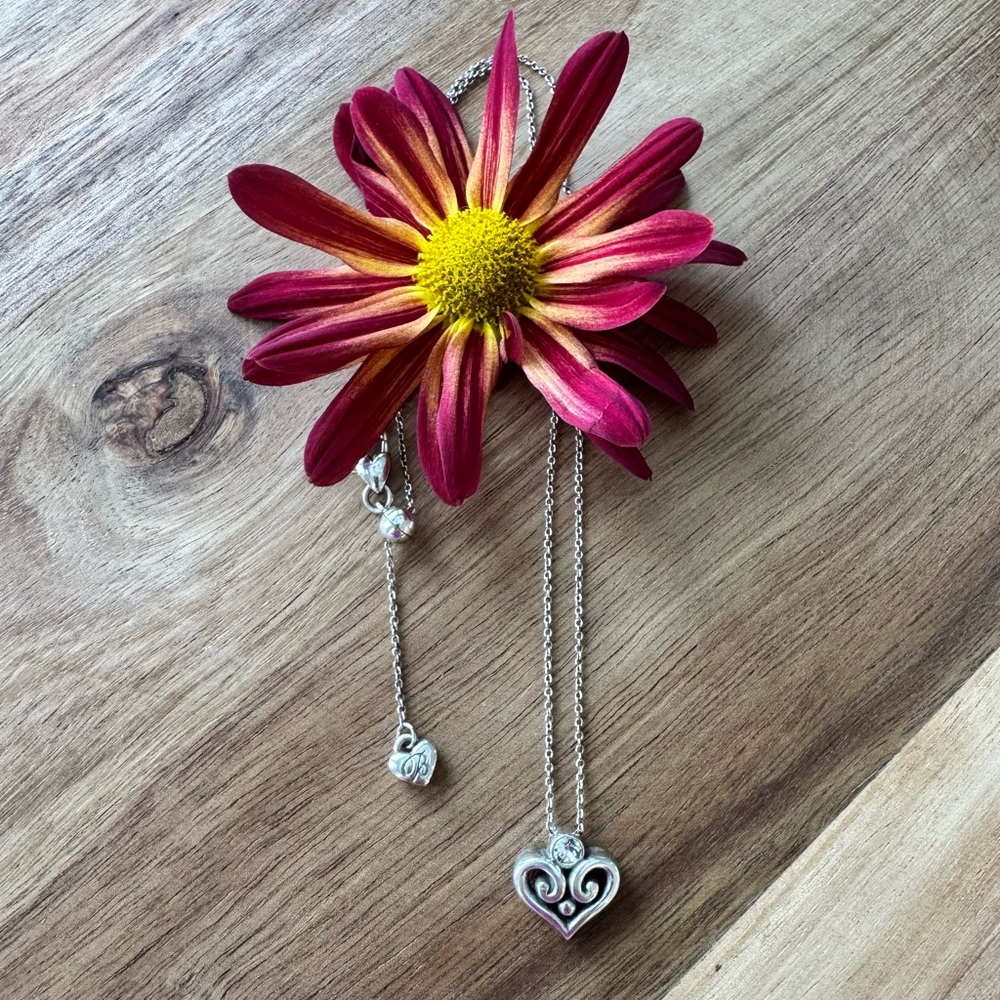🩷 💕BRIGHTON Alcazar Heart Pendant Adjustable Necklace